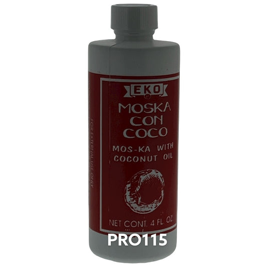 MOSKA OIL W/COCONUT 4OZ