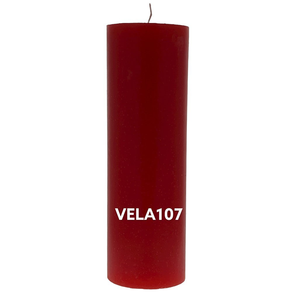Cirio Candle - Rojo - 3x9"
