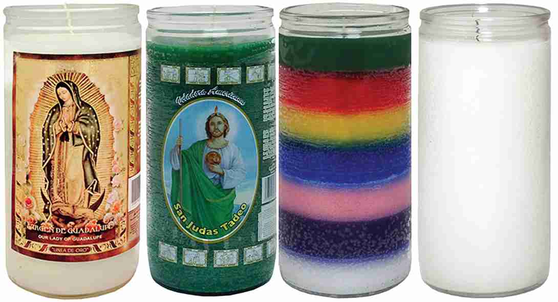 Veladora - 14 Day's Candles - 6CT