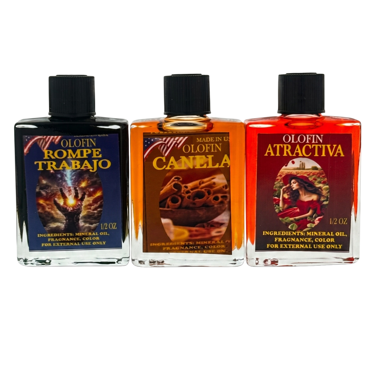 ACEITE FRAGRANCE OIL  SQUARE BOTTLE 1OZ