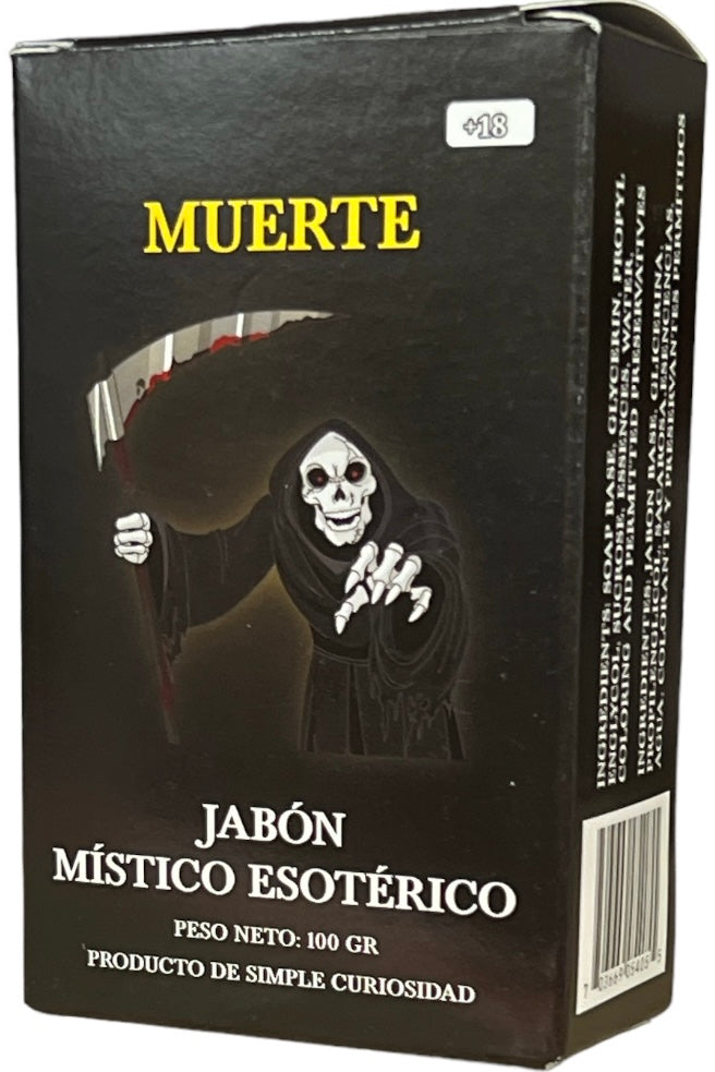 Santa Muerte Black Protecion Jabon 100G Pack of 6