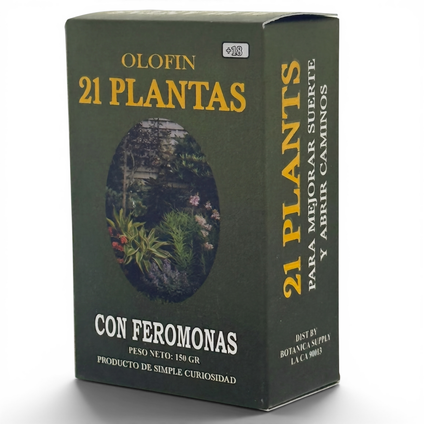 21 Plantas Perfumed Artisanal Soap 150G With Phermones Esoteric