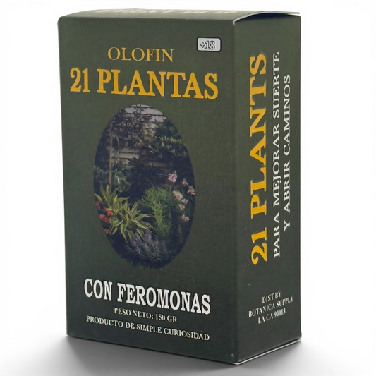 21 Plantas Perfumed Artisanal Soap 150G With Phermones Esoteric