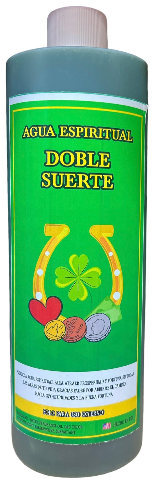 Doble Suerte Agua 16oz