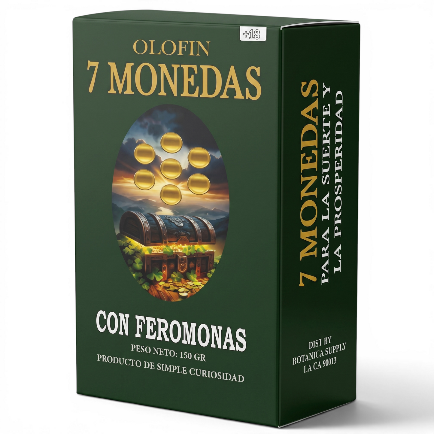 7 Monedas Perfumed Artisanal Soap 150G With Phermones Esoteric