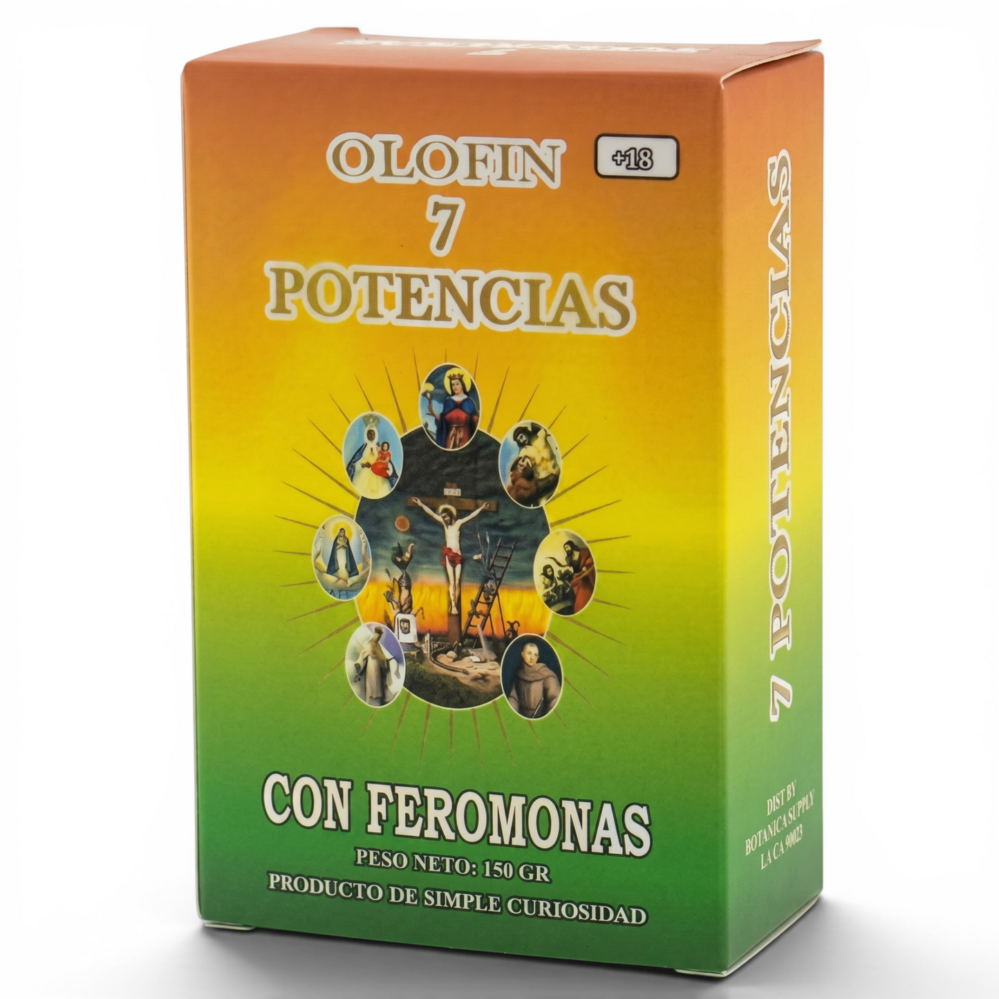 7 Potencias Perfumed Artisanal Soap 150G With Phermones Esoteric