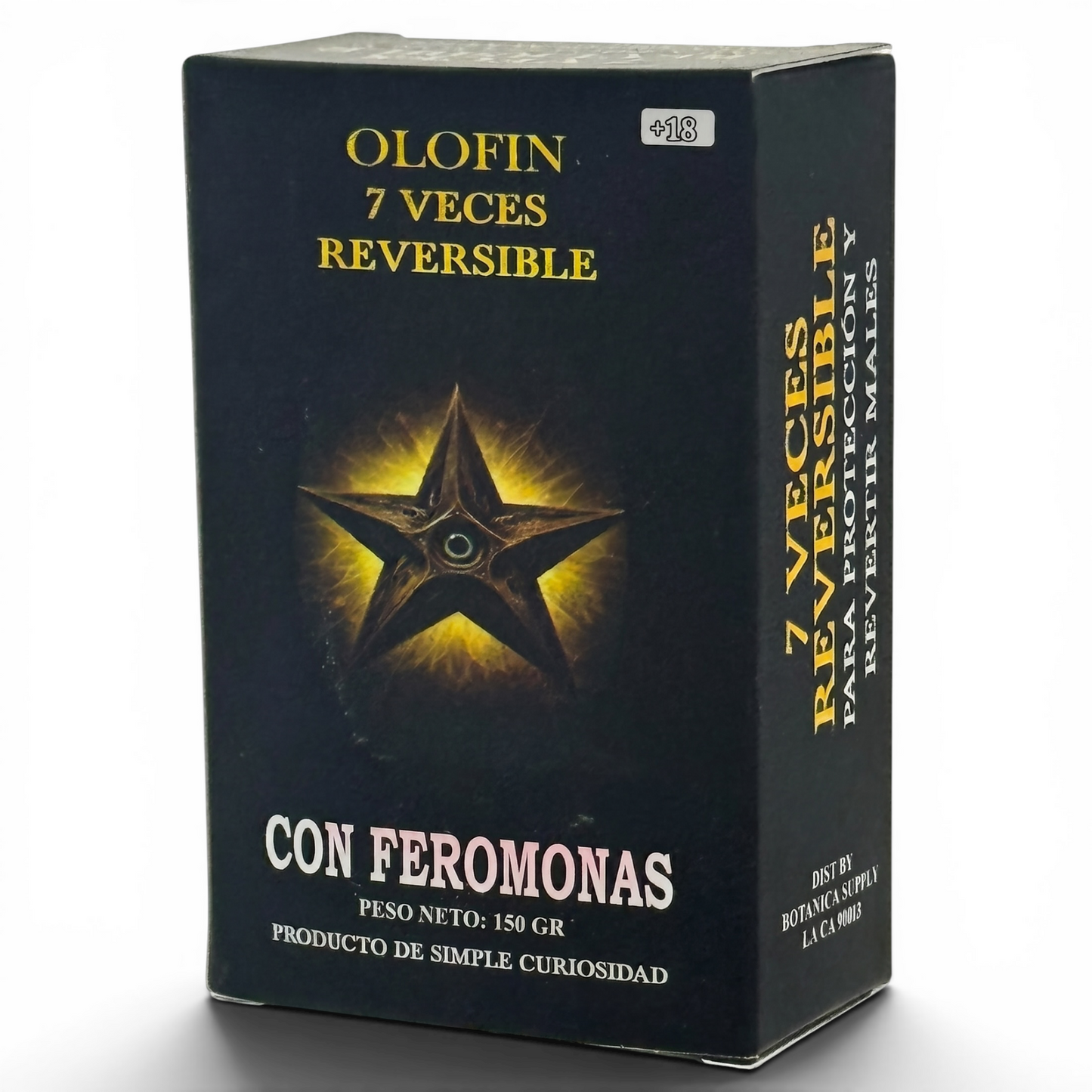 7 Veces Reversible Perfumed Artisanal Soap 150G With Phermones Esoteric