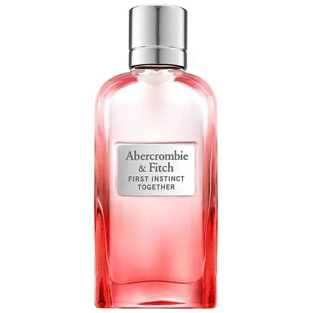 Abercrombie & Fitch perfume bottle on a white background