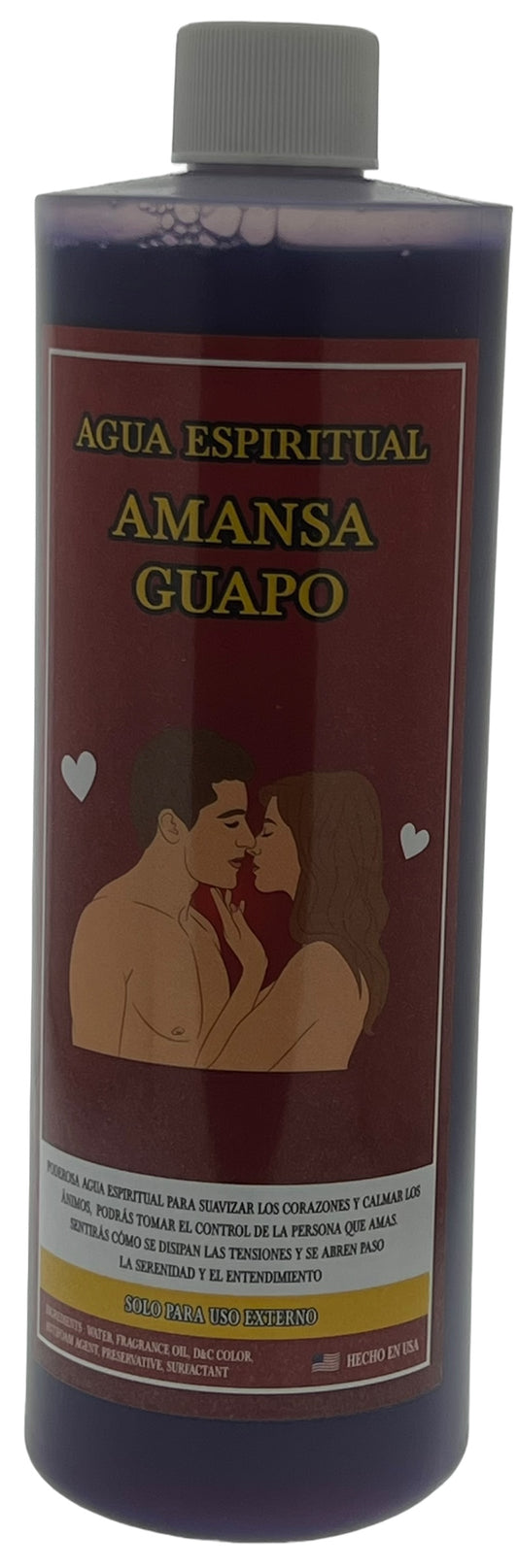 Amansa Guapo Agua 16oz