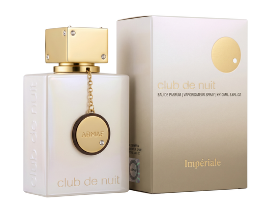 Armaf Club de Nuit Impériale perfume bottle and packaging on a white background