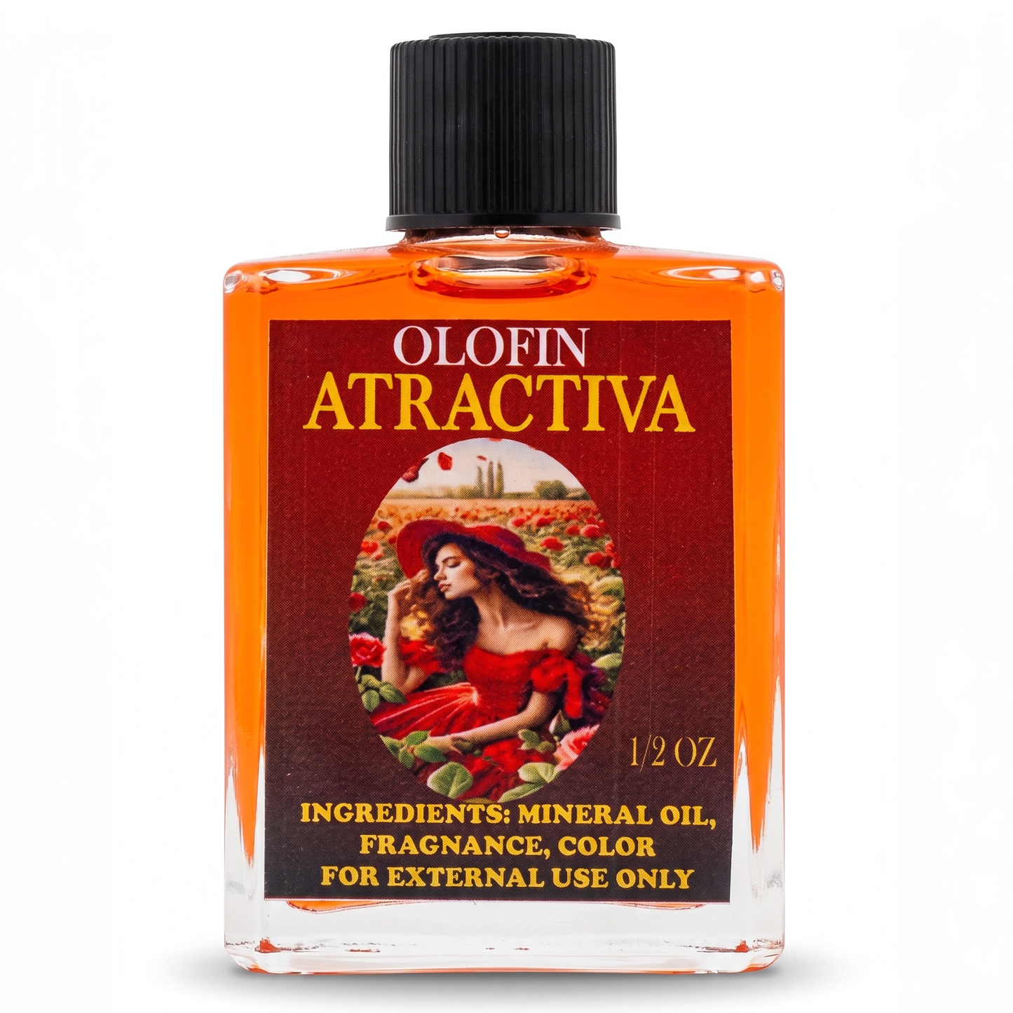 Atractiva Aceite Esoteric Fragrance Oil 1/2oz-1oz Square Bottle