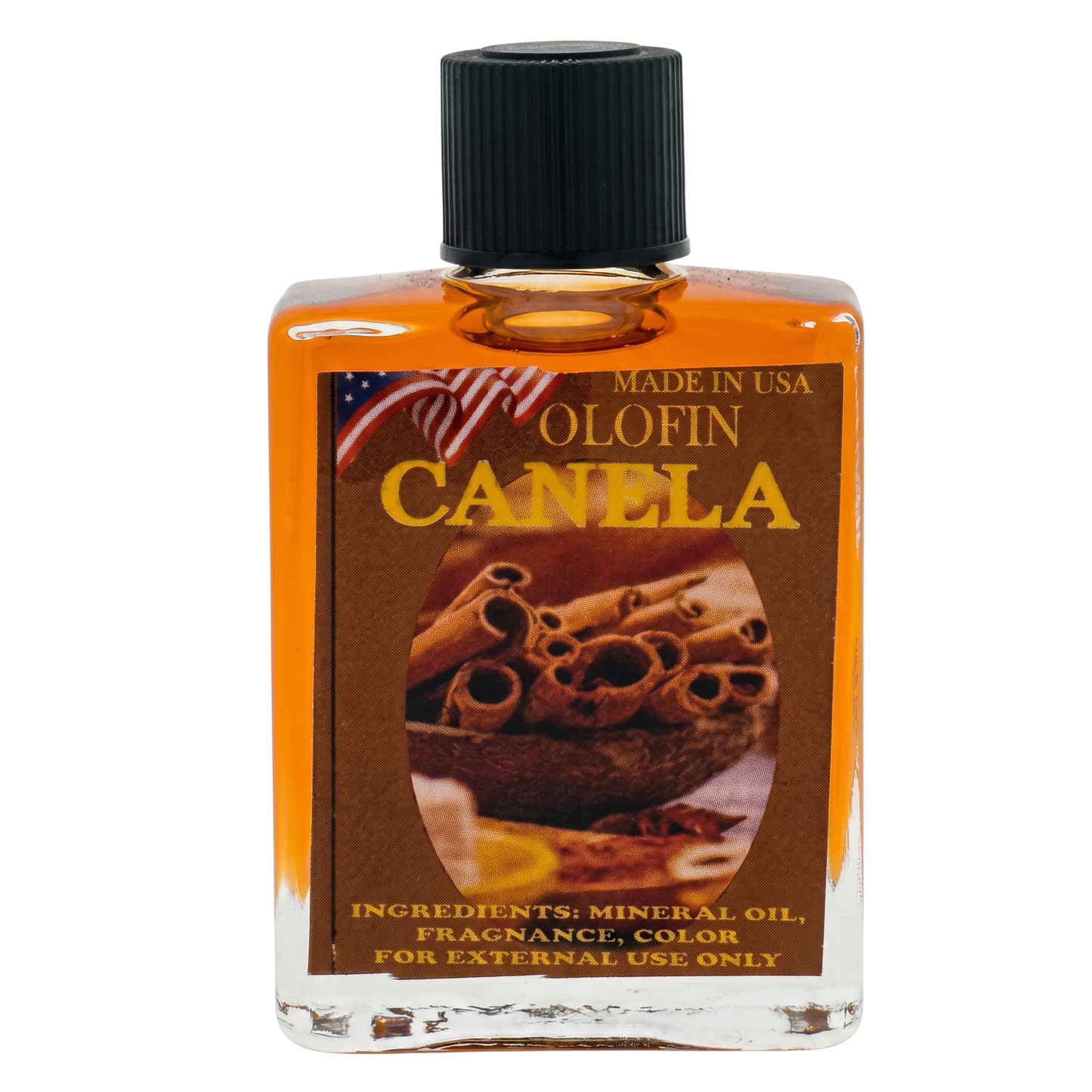 Canela Aceite Esoteric Fragrance Oil 1/2oz-1oz Square Bottle