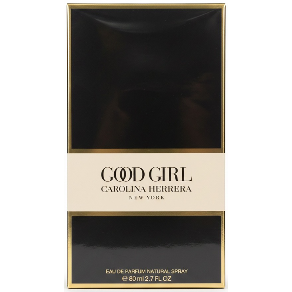 Carolina Herrera Good Girl perfume packaging on a white background