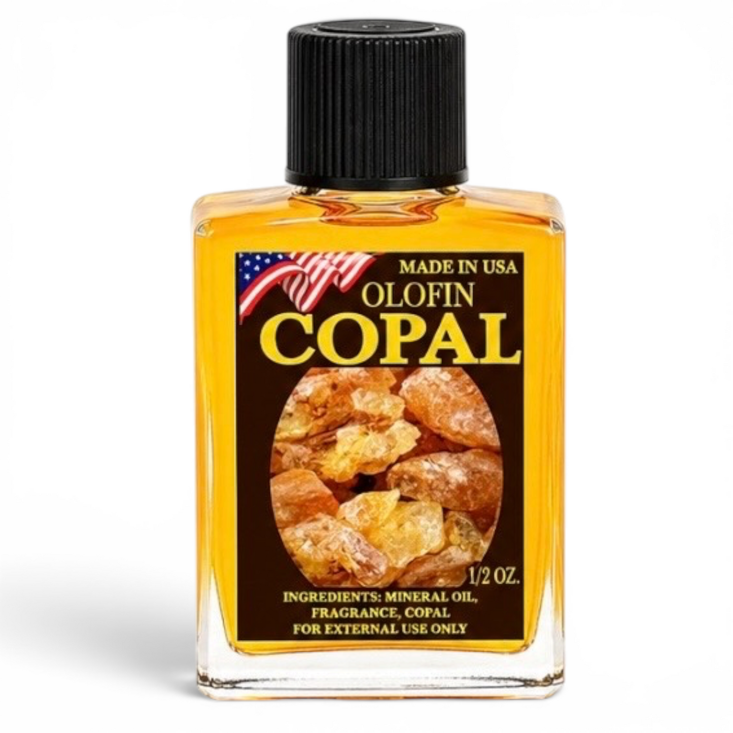 Copal Aceite Esoteric Fragrance Oil 1/2oz-1oz Square Bottle