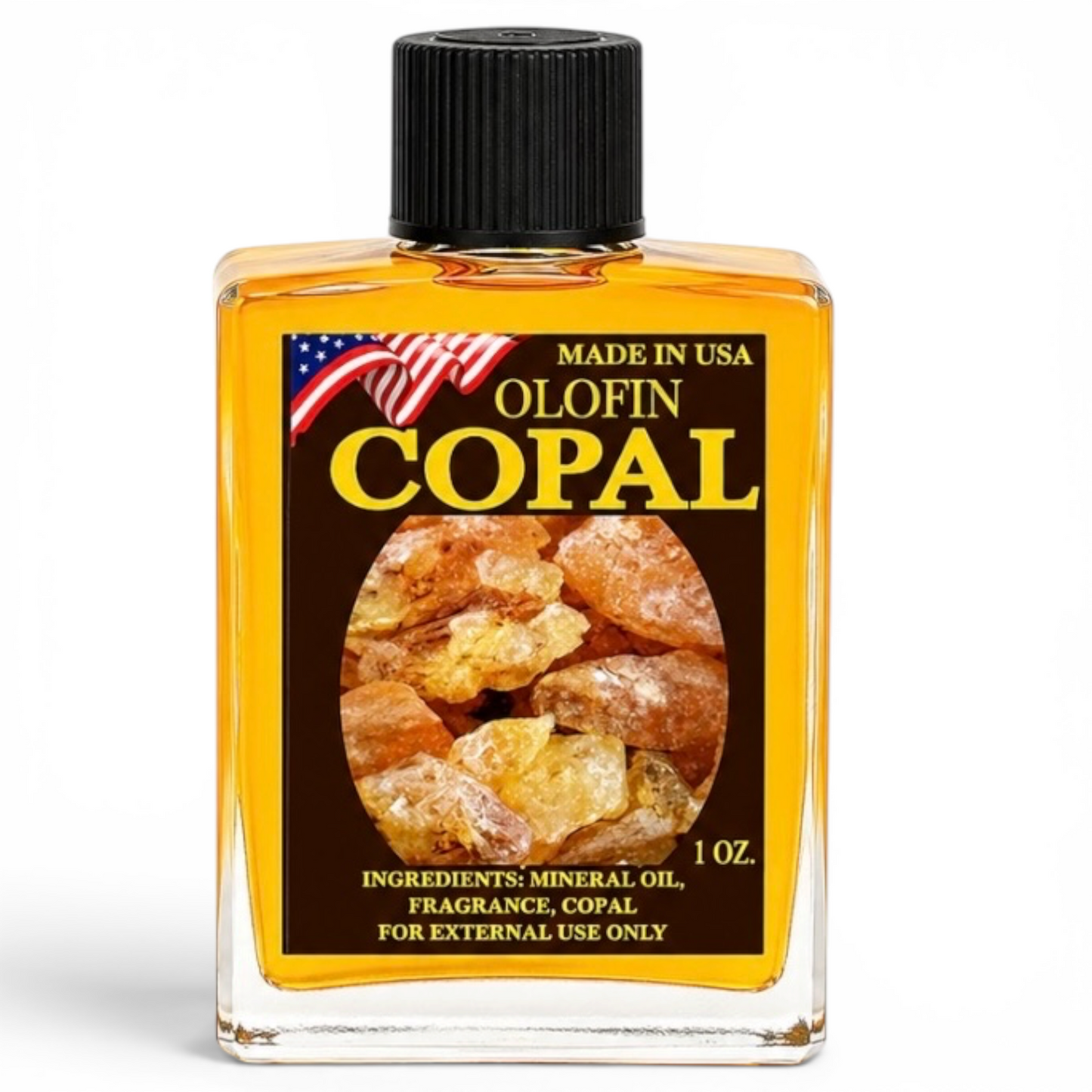 Copal Aceite Esoteric Fragrance Oil 1/2oz-1oz Square Bottle
