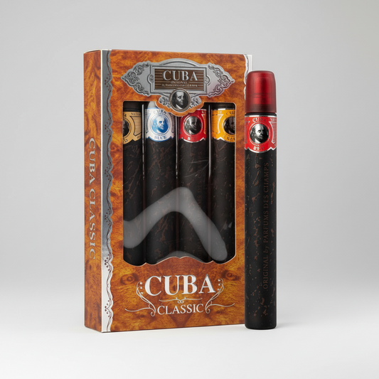 Packaged cigars with visible branding on a white background