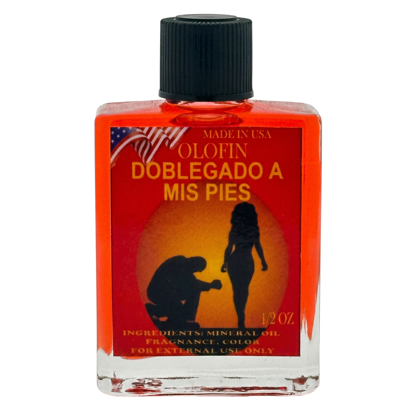 Doblegado A Mis Pies Aceite Esoteric Fragrance Oil 1/2oz-1oz Square Bottle