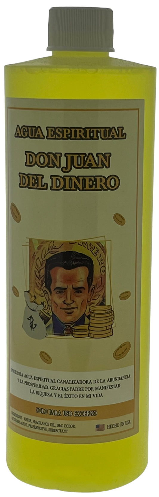 Don Juan Del Dinero Agua 16oz