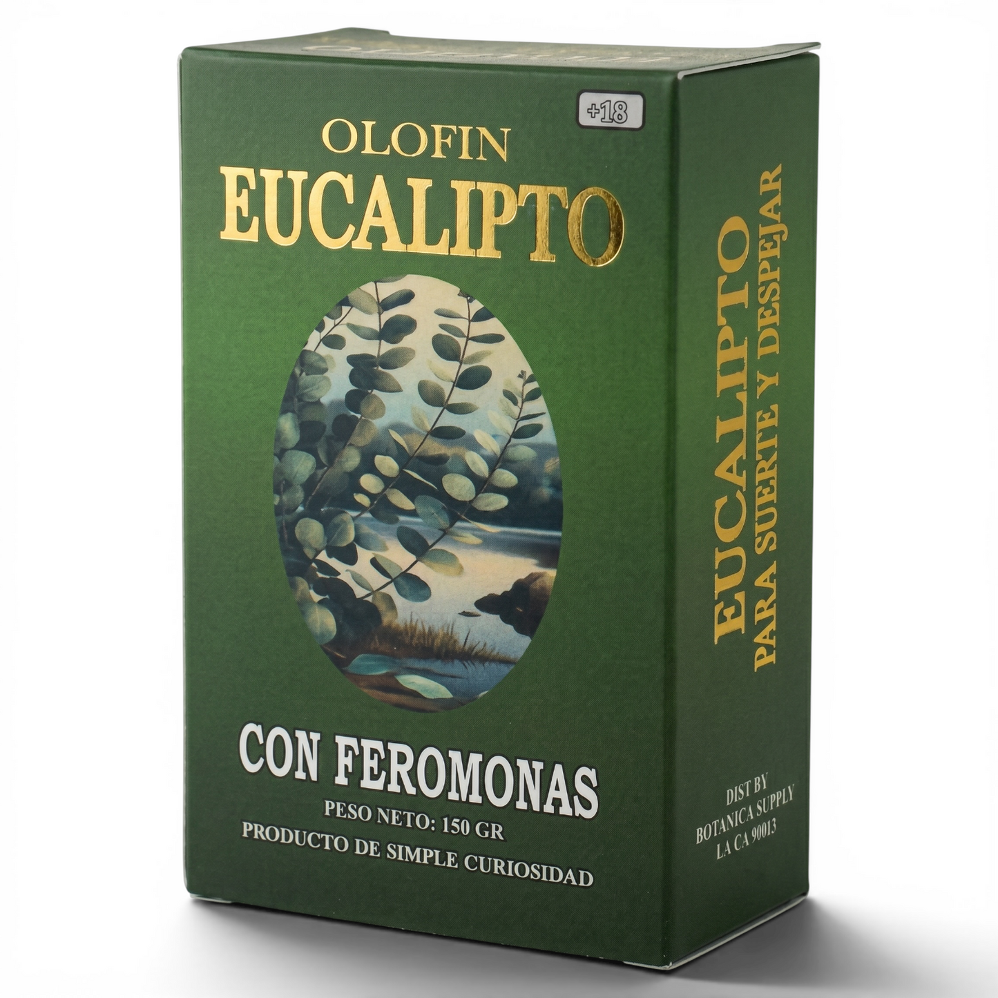 Eucalipto Perfumed Artisanal Soap 150G With Phermones Esoteric