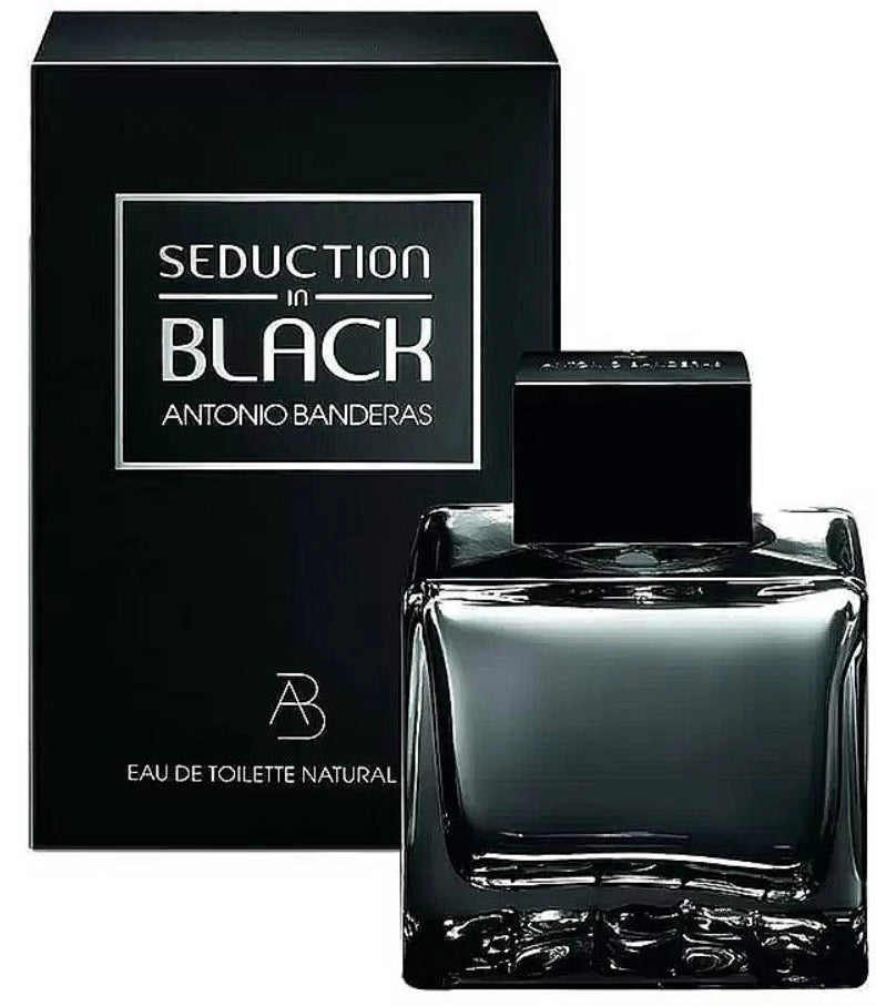 Antonio Banderas Seduction In Black (M) 3.4oz EDT Spray 100ml