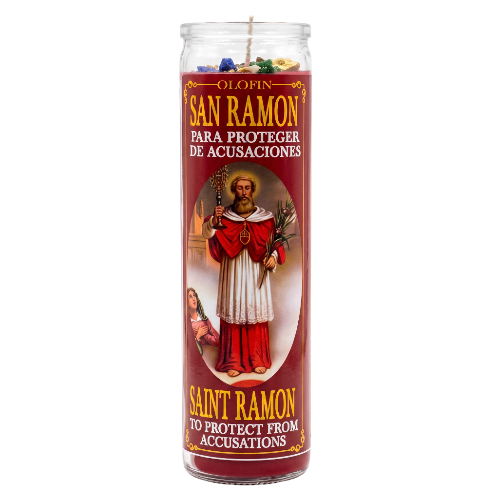 San Ramon - Saint Raymond Prepared Ritual Candle Perfumed Vela Preparada