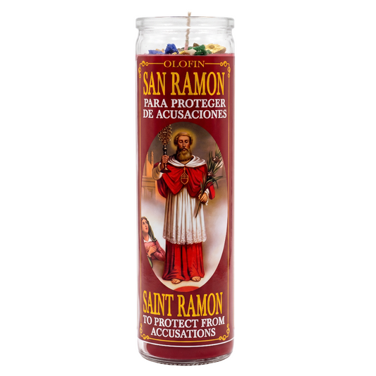 San Ramon - Saint Raymond Prepared Ritual Candle Perfumed Vela Preparada