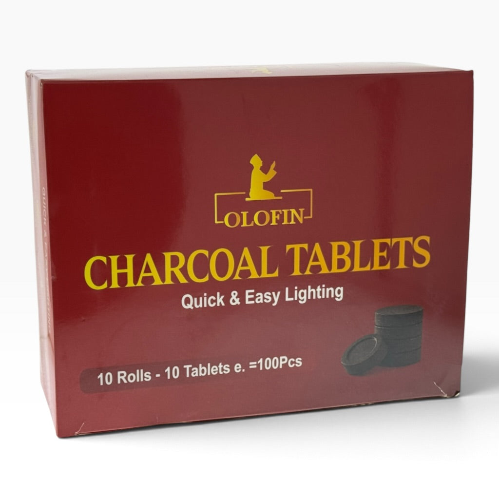 Charcoal Espiritual 40MM – Olofin Quick & Easy Lighting Charcoal Tablets