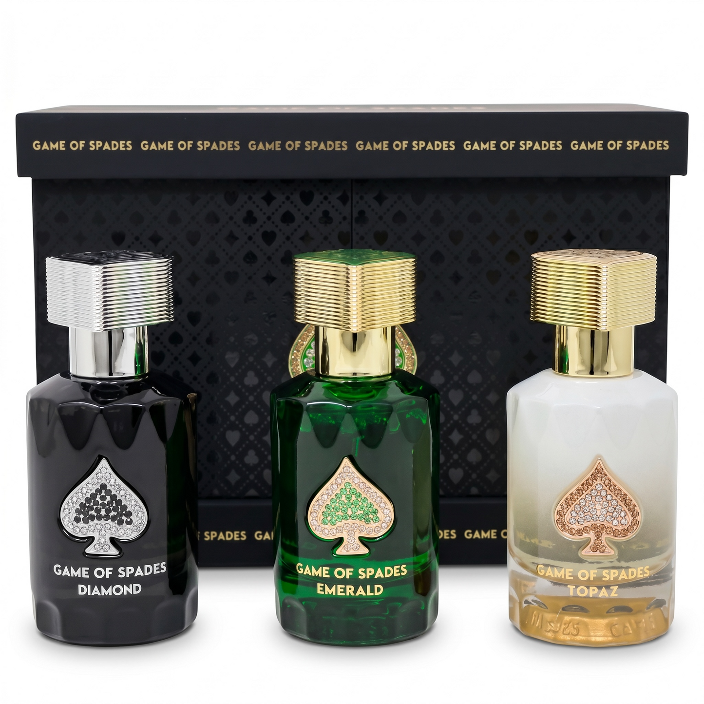 Jo Milano Game Of Spade Diamond Collection Mini Gift Set (U) 3x30ml (Emerald, Topaz & Diamond)