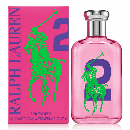 Ralph Lauren Polo Big Pony #2 (W) 3.4oz EDT Spray 100ml