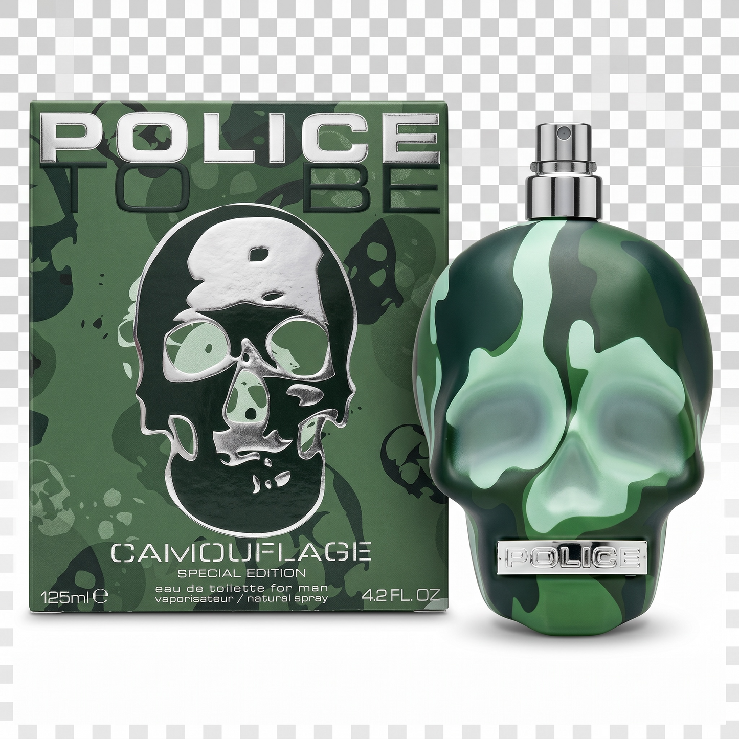 Police To Be Camouflage (M) 4.2oz EDT 125ml