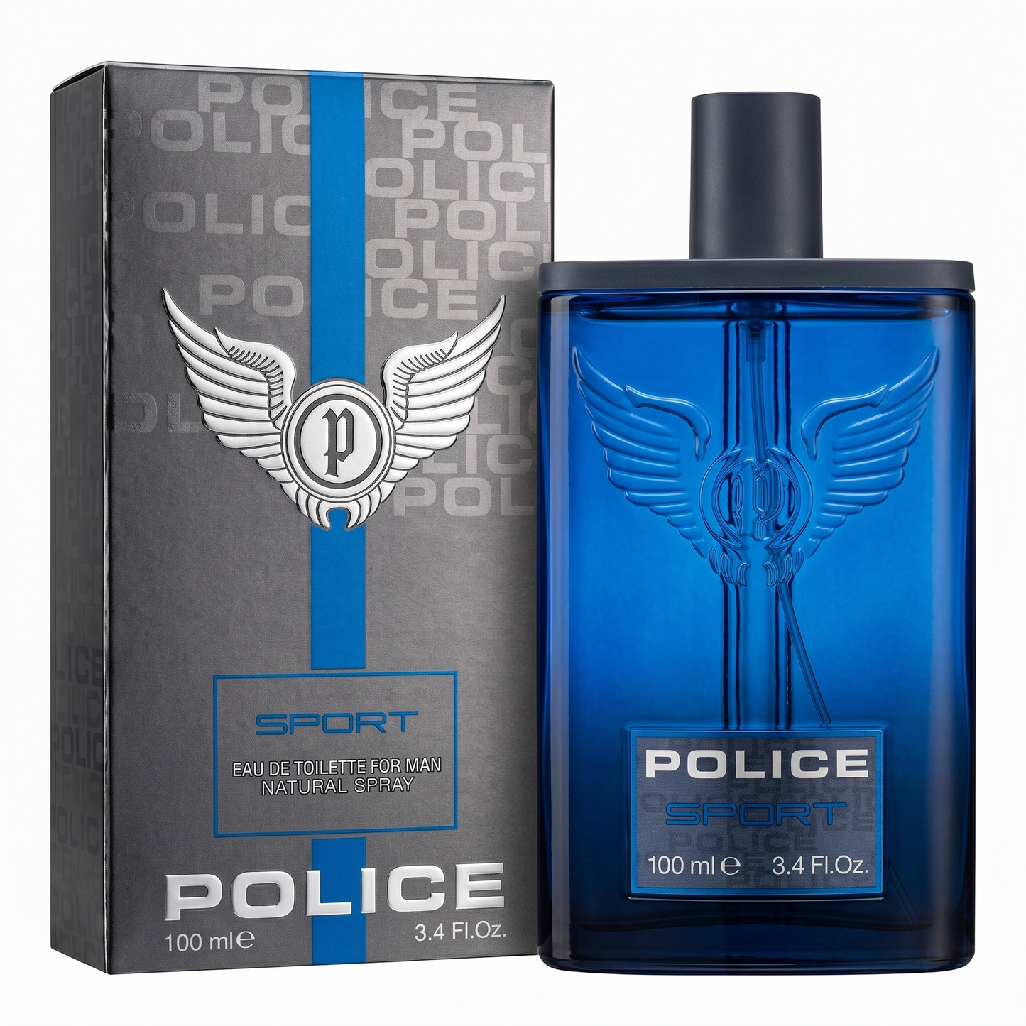 Police Sport (M) 3.4oz EDT Spray 125ml