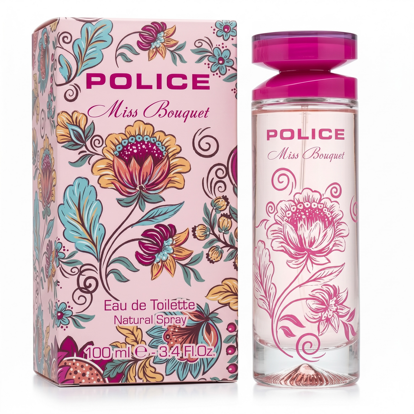 Police Miss Bouquet (W) 3.4oz EDT Spray 100ml