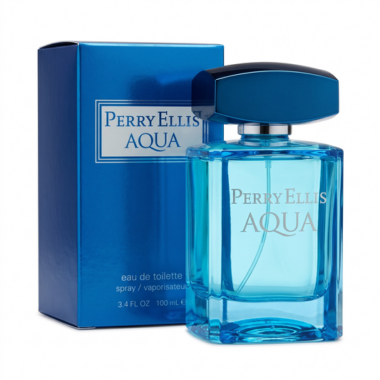 Perry Ellis Aqua (M) 3.4oz EDT Spray 100ml