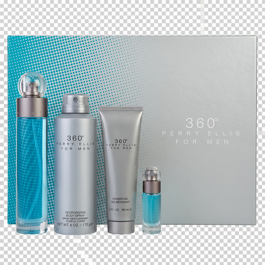Perry Ellis 360 (M) 4PC Gift Set