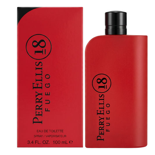 Perry Ellis 18 Fuego (M) 3.4oz EDT Spray 100ml