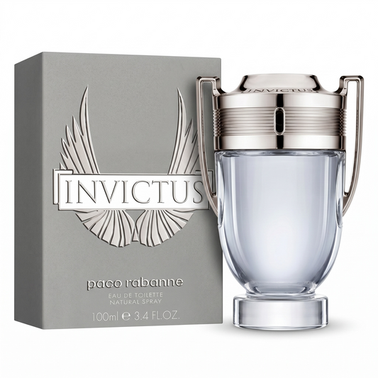 Paco Rabanne Invictus (M) 3.4oz EDT Spray 100ml