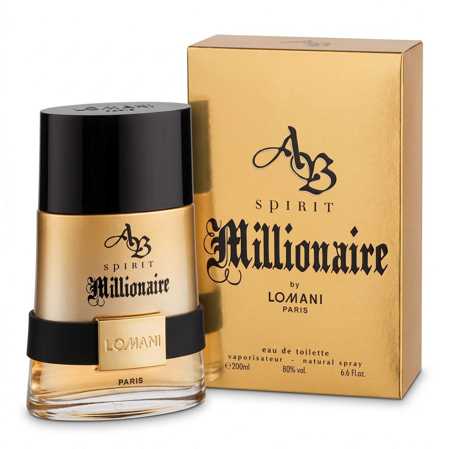 Lomani AB Spirit Millionaire (M) 6.7oz EDT Spray 200ml
