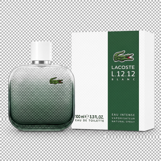Lacoste L.12.12 Blanc Eau Intense (M) 3.4oz EDT Spray 100ml