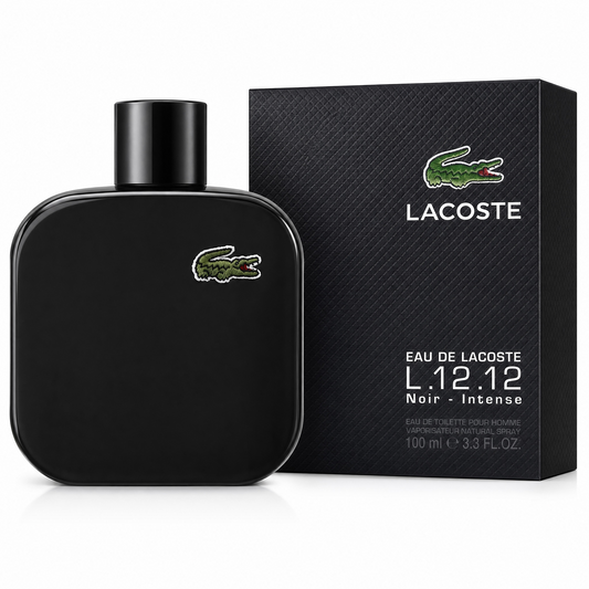 Lacoste Eau De Lacoste Noir Intense (M) 3.3oz EDT Spray 100ml