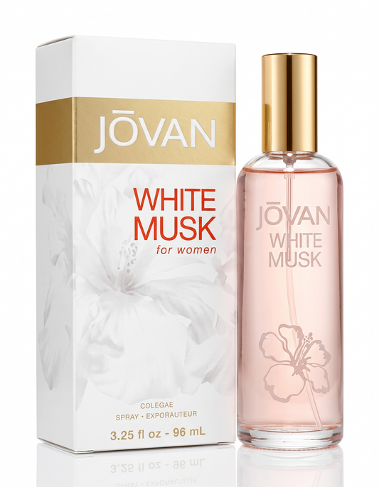 Jovan White Musk (W) 3.25oz EDC Spray 96ml