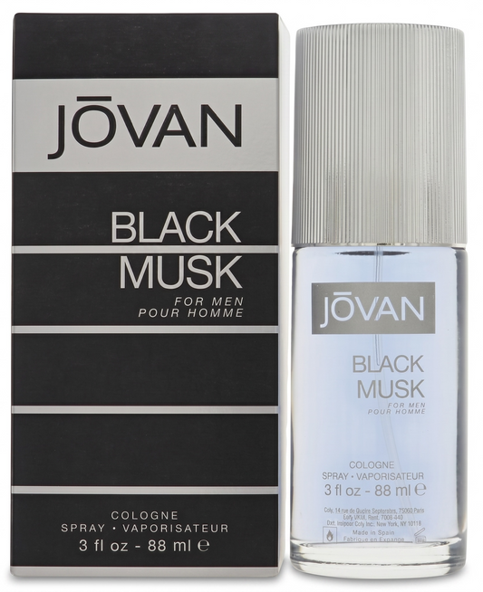 Jovan Black Musk (M) 3.0oz EDC Spray 88ml