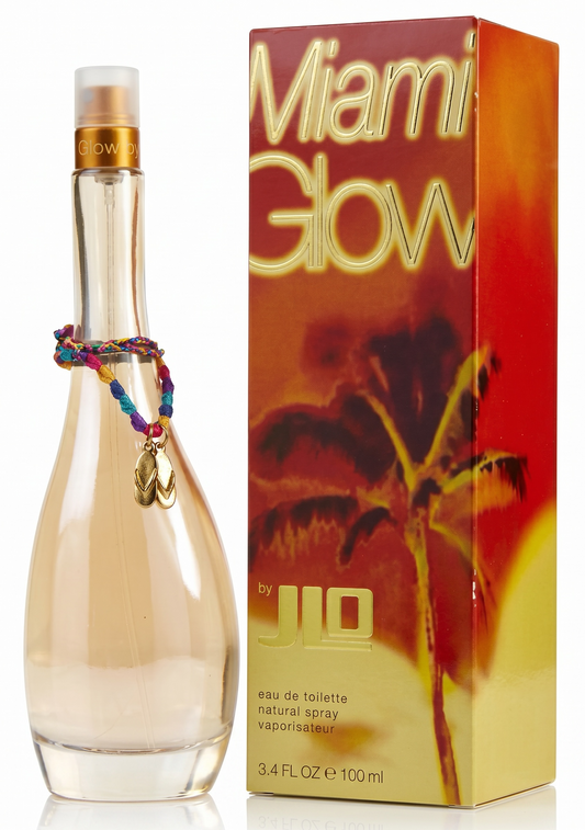 JLO Jennifer Lopez Miami Glow (W) 3.4oz EDT Spray 100ml