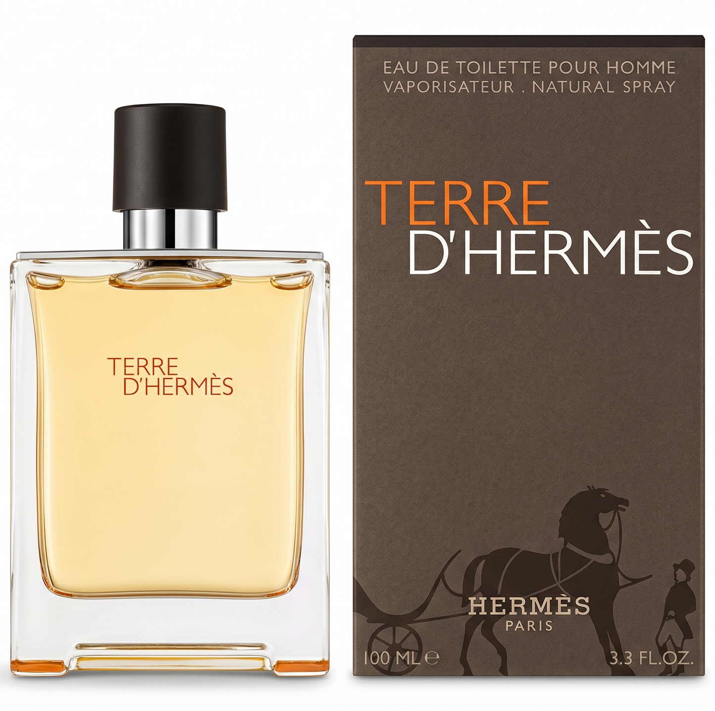 Hermes Terre d'Hermes (M) 3.4oz EDT Spray 100ml