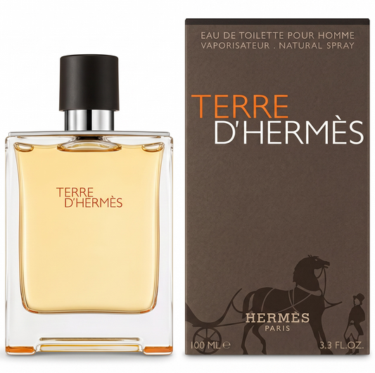 Hermes Terre d'Hermes (M) 3.4oz EDT Spray 100ml