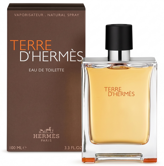 Hermes Terre d'Hermes (M) 3.4oz EDT Spray 100ml