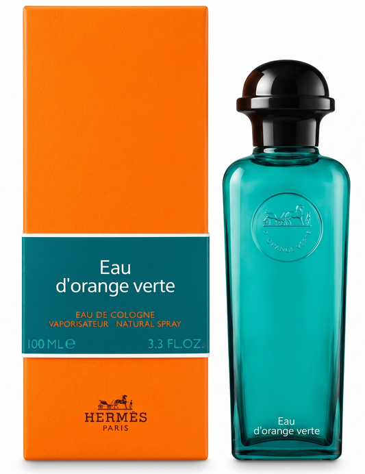 Hermes Eau d'Orange Verte (M) 3.4oz EDC Spray 100ml
