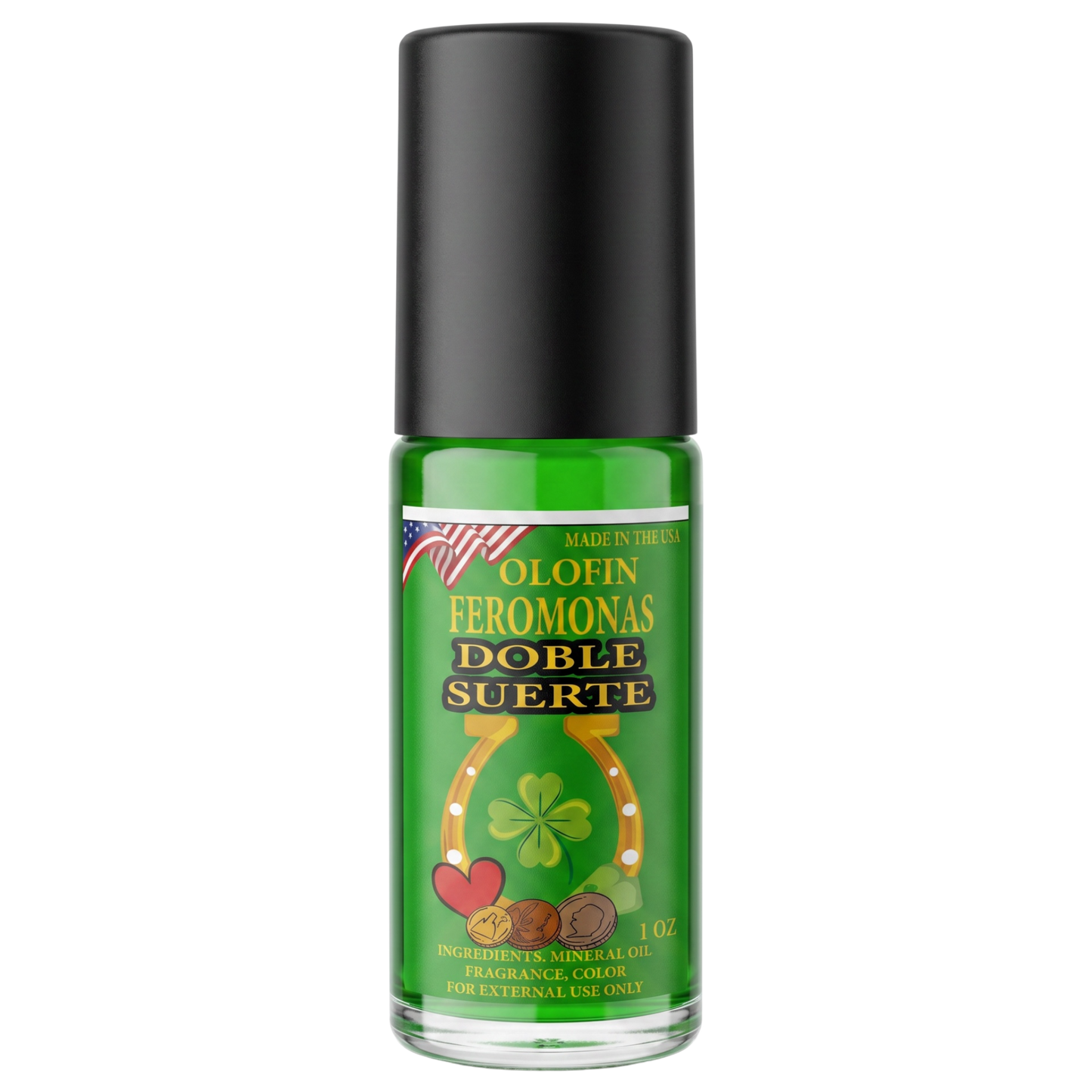 Feromonas Doble Suerte Esoteric Body Oil Roll-On 10ml/1oz Olofin