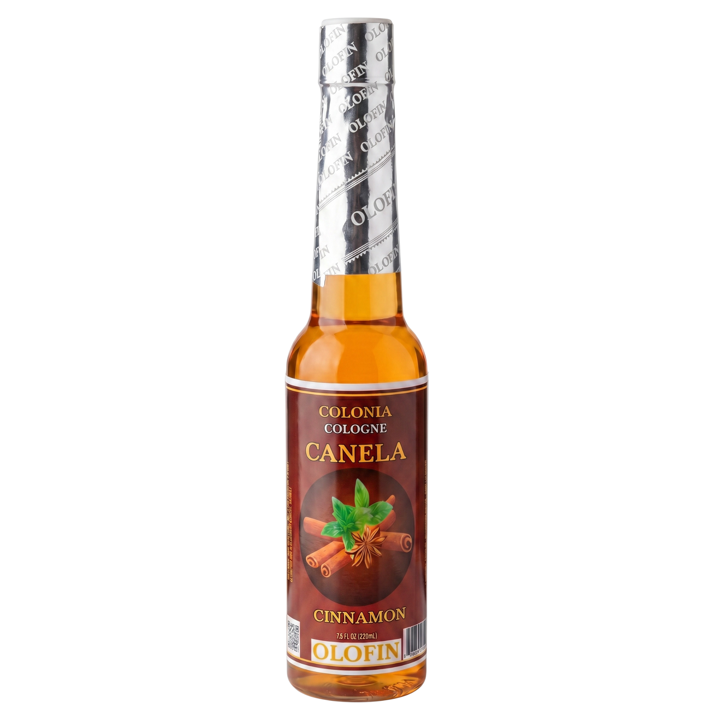 OLOFIN Canela Spiritual Cologne – Cinnamon Cologne 7.5 fl oz (221mL) Cleaning Water