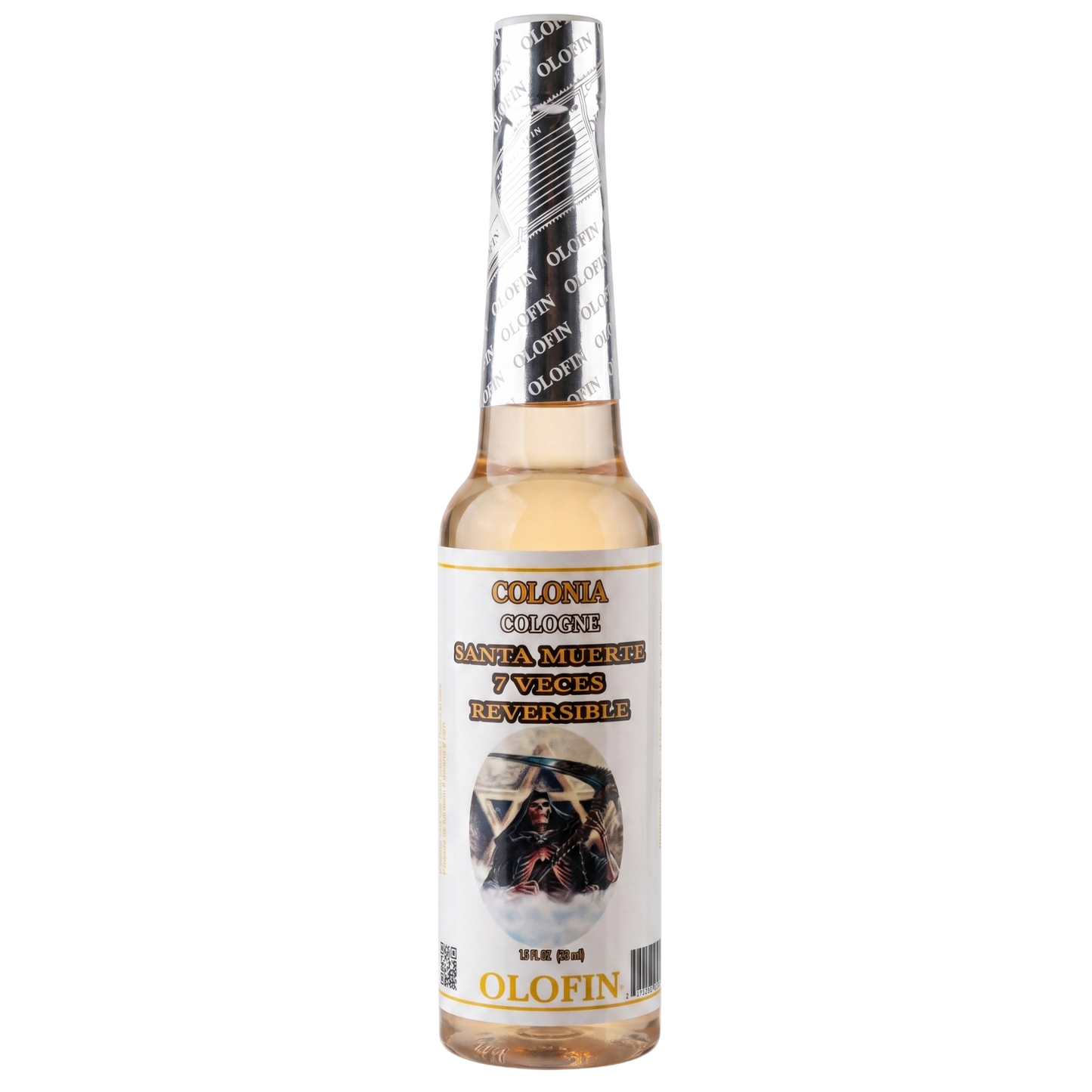 OLOFIN Santa Muerte 7 Veces Reversible Spiritual Cologne  7.5 fl oz (221mL) Cleaning Water