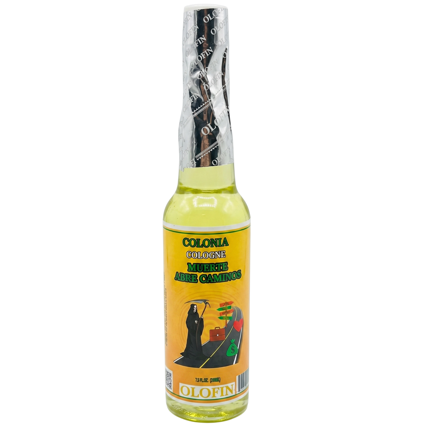 OLOFIN Santa Muerte Abre Caminos Spiritual Cologne  7.5 fl oz (221mL) Cleaning Water